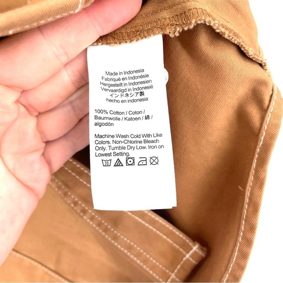 MADEWELL Darted Button-Up Shirt in (Re)generative Chino Western Long Sleeve - Picture 11 of 12